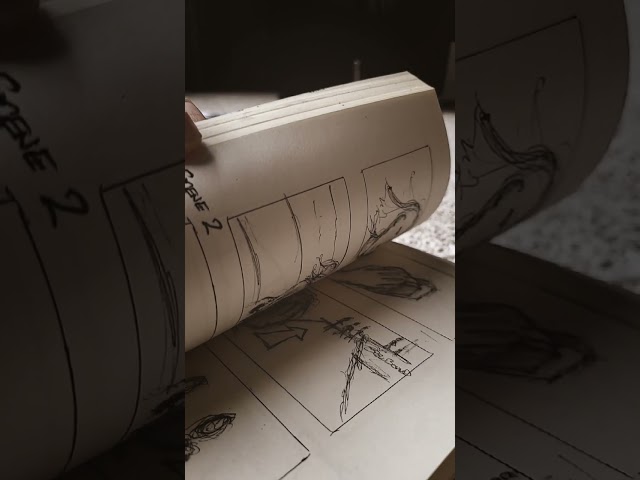Vídeo relacionado con 2.39:1 Storyboard Notebook: 100 page professional storyboard sketchbook for filmmakers, film students, animators and storytellers - 8.5"x11" 4 frames per page