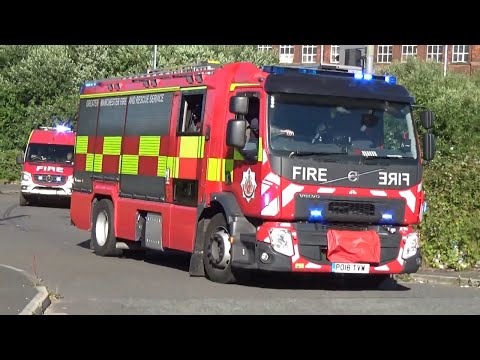 Ashton Technical Response Unit Turnout | Greater Manchester Fire And Rescue Service