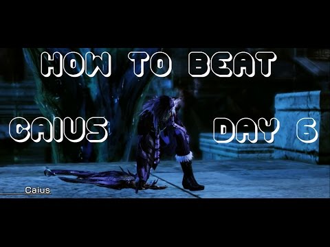 How to Beat Caius Ballad - Lightning Returns [ENGLISH] Commentary