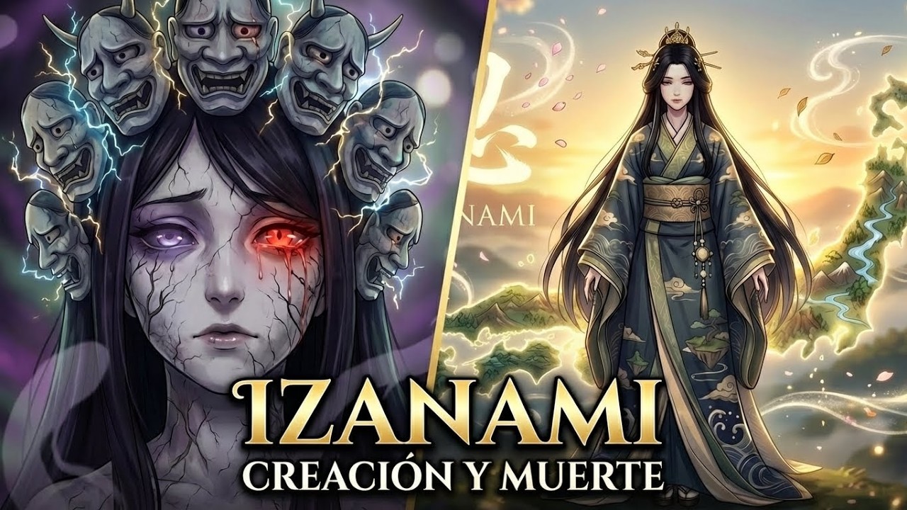 Izanami: La Diosa que Creó Japón y Gobernó la Muerte
