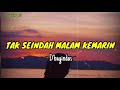 TAK SEINDAH MALAM KEMARIN D BAGINDAS