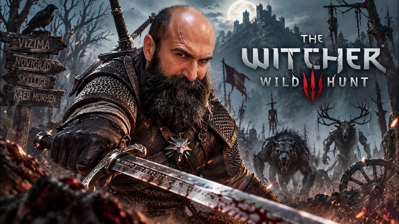 Biraz Sohbet Biraz Remastered Witcher 3 Bölüm 1 1440P PS5 PRO [NPC Esnaf🔴]