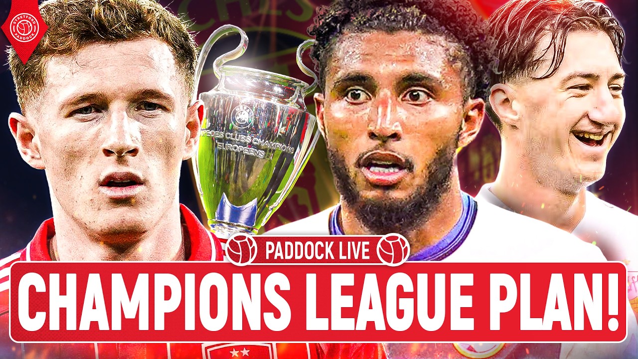 Manchester United Midfield Target Champions League Plan! | Paddock LIVE