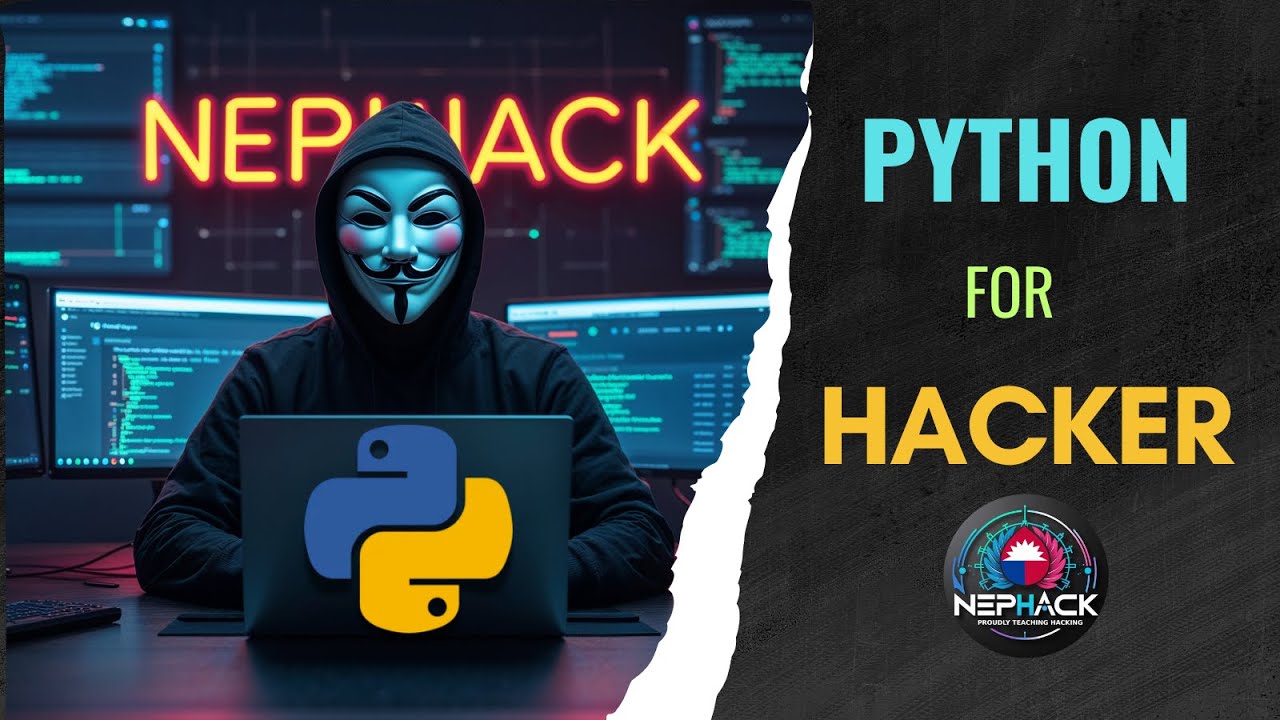 Python for Hackers – Learn Hacking with Code | NepHack RAP