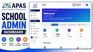 School Admin portal in APAS