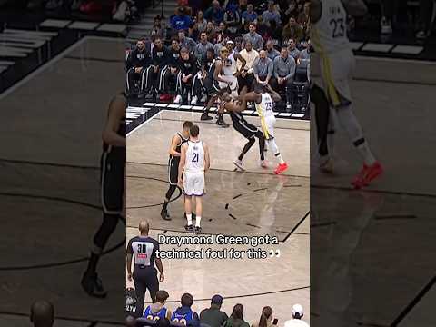 Draymond Green got a Tech for this 👀 #shorts