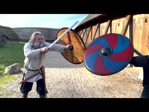 "The Active Shield" a Viking fighting technique using a round shield | Epic Armoury