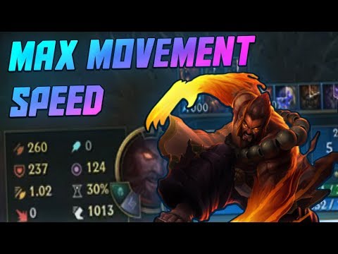 MAX Movement Speed UDYR (1000+ MOVEMENT SPEED)