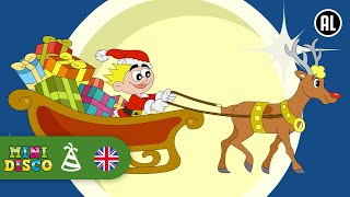 Christmas Songs | SANTA CLAUS IS COMING TO TOWN | Cartoon | Mini Disco