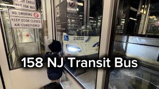 158 New Jersey Transit Bus #24032 - 12/31/2025