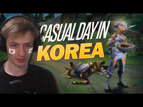 Chilling with Akali in Korean Challenger Games 😅