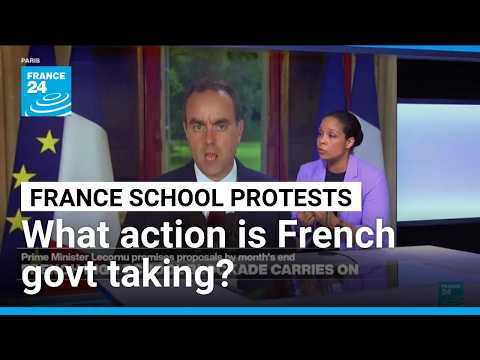 France student protests: What measures is the government taking?