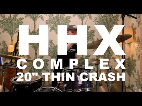 Sabian 20" HHX Complex Thin Crash - 1688g *sold*