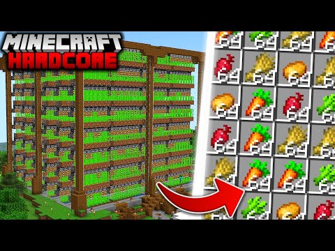 WadZee - Building AUTOMATIC FARMS in Minecraft Hardcore (#52)