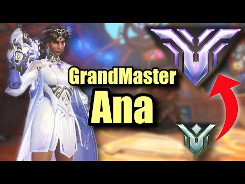 I Got PROMOTED to GRANDMASTER! | GrandMasters Ana gameplay - Overwatch 2