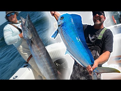 99 POUND WAHOO (Epic 500 lb Tuna/ Mahi Trip of a Lifetime) Catch & Clean