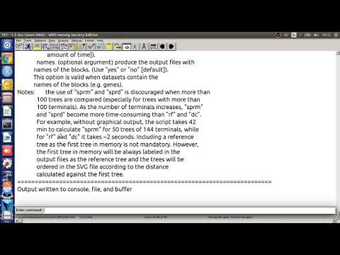 TNT script TreeDistMatrix.run [with subtitles in spanish and english]