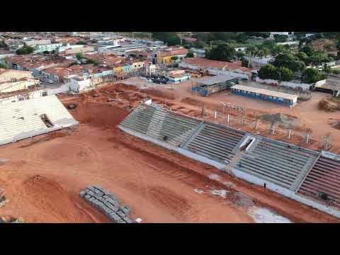 Veja imagens de como está a reforma do Estádio Romeirão em Juazeiro do Norte