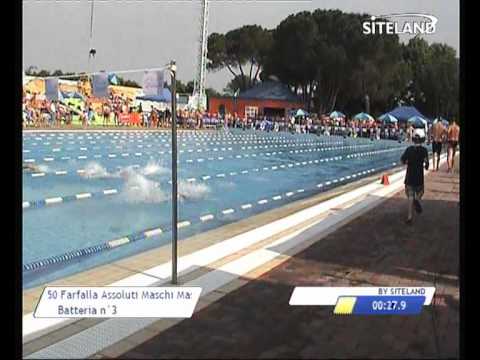 Serie 3 dei 50 Farfalla  Assoluti Maschi Master - 11 Memorial Andrea Bettiol