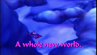 Aladdin - "A Whole New World" Sing Along with Lyrics | Disney's Magical Moments