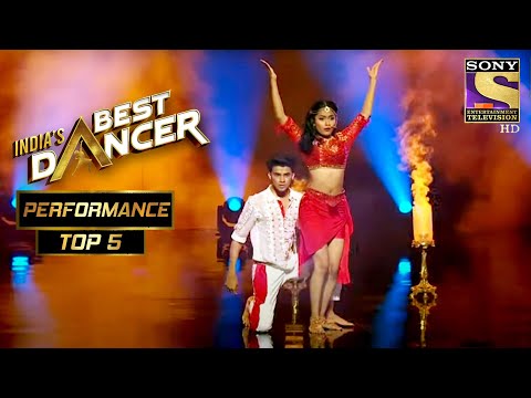 Shwetha और Pratik का तड़कता - भड़कता Sizzling Performance | India's Best Dancer | Best Of Top 5