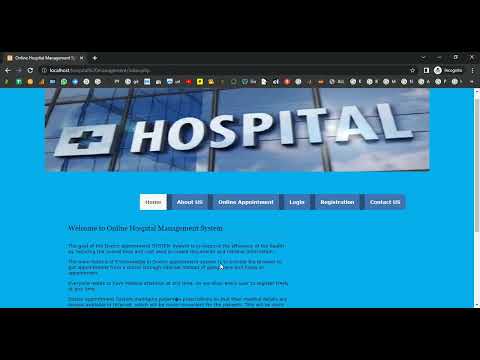 Hospital Dcotor Information Details in PHP Application Projects