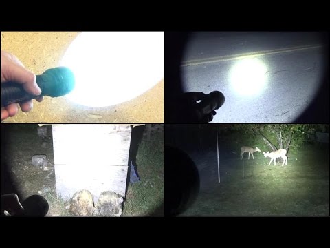 NiteCore EA81 Flashlight (2150 Lumens from AA Batteries) Video