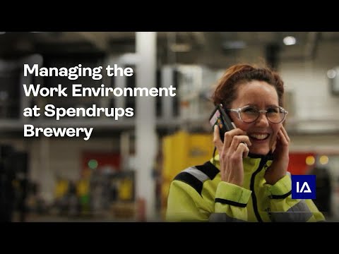 The IA System in action: Spendrups Brewery on Managing their Work Environment