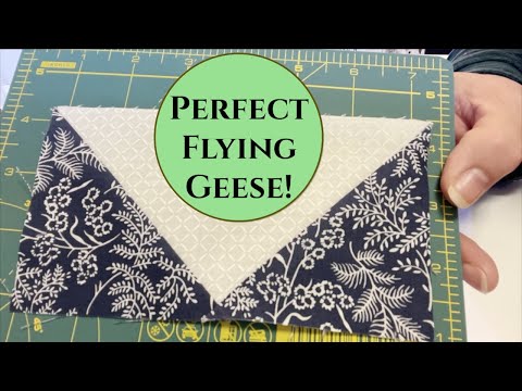 Quilting Technique: Perfect Flying Geese