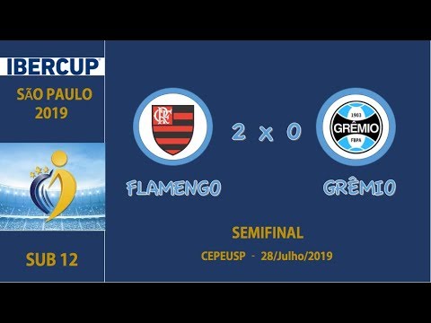 IBERCUP 2019 SP - Sub 12 (Semifinal) - FLAMENGO 2 x 0 GRÊMIO