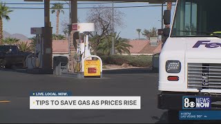 Tips to save money as gas prices soar above $5 in Las Vegas