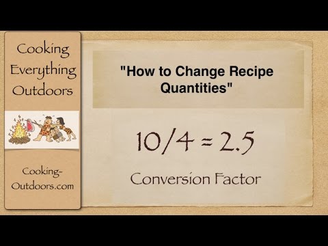 How to Convert Recipes Using a Conversion Factor | Easy Cooking Tips
