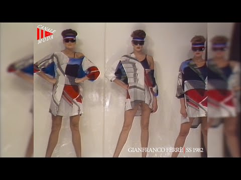 GIANFRANCO FERRE' Spring Summer 1982 Milan - Canale Moda