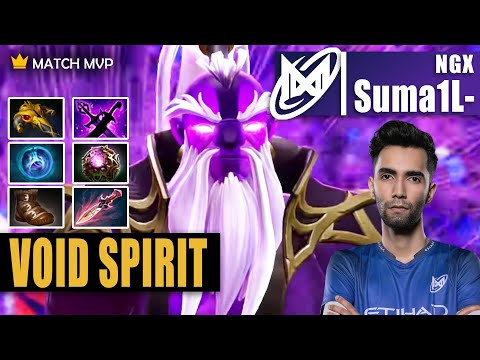 Void Spirit Mid | NGX.Suma1L- | HOW TO WIN YOUR MID LANE WITH THIS BUILD | 7.32d Gameplay Highlight