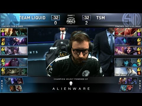 TL vs TSM Game 3 - 2019 LCS Spring Finals - Team Solo Mid vs Team Liquid