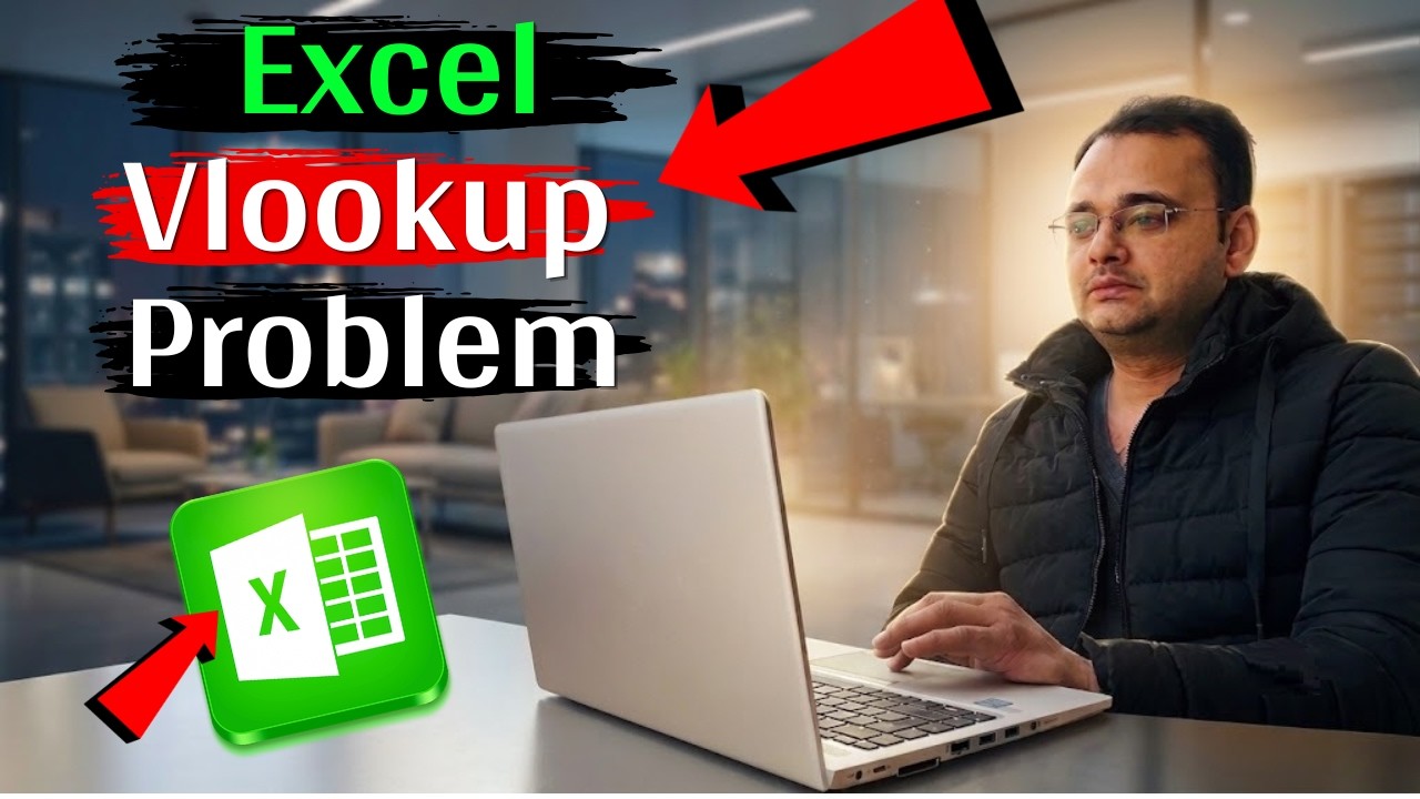 Vlookup Problem - Solution (✅ Must Watch)