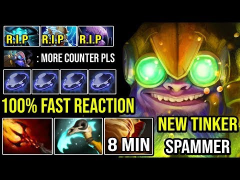 NEW TINKER GOD!!! Super Jungle & Farm Guide 8Min Boots Vs Counter Picks 100% Focus Crazy Reaction