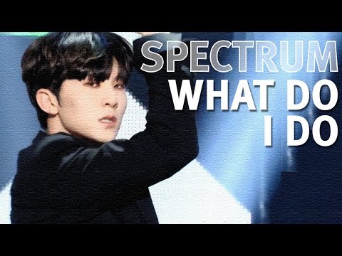 [HOT] SPECTRUM - What do I do   ,  스펙트럼 - What Do I Do Show Music core 20181222
