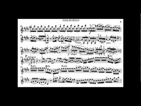 Violin Concerto No 2 In E Major Bwv 1042 1st Movement - Johann Sebastian Bach