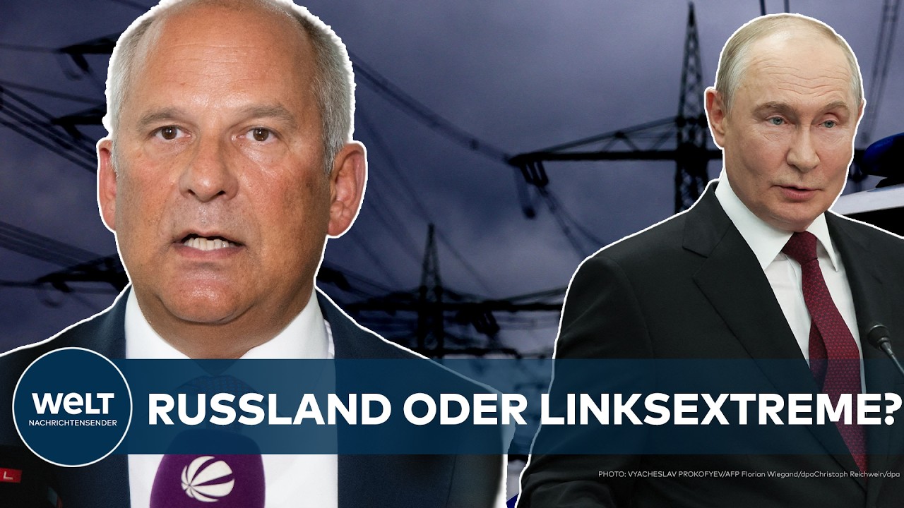 DEUTSCHLAND: Anschläge auf kritische Infrastruktur! Innenminister erklärt, wie wir uns wappnen