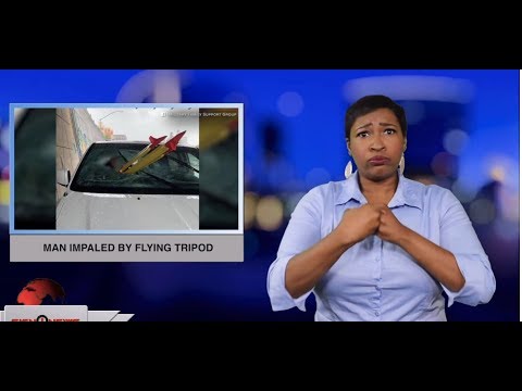 Man impaled by flying tripod (ASL - 5.20.19)