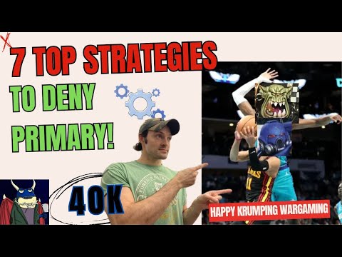 "STOP Your Opponent from Scoring! 7 Brutal Tactics to DENY Primary Objectives in Warhammer 40k"