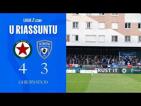 FC Red Star Saint-Ouen - Paris 4-3 Sporting Club de Bastia