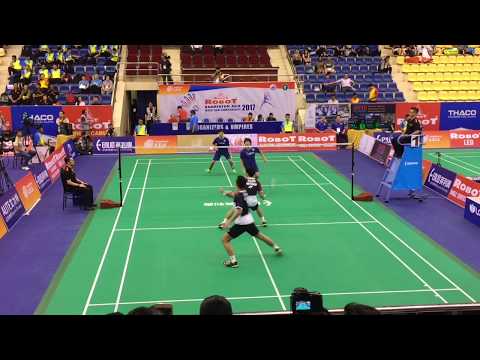 Yuta Watanabe/Hiroyuki Endo vs Tuan Duc/Hong Nam | ASIA MIXED TEAM CHAMPIONSHIPS 2017