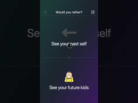 Would you rather choose this?