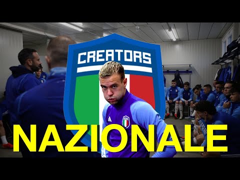 ⚽️🇮🇹 VI PORTO CON ME NEL RITIRO DELLA NAZIONALE CREATORS (divertentissimo...) | J - VLOG