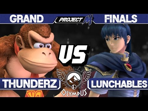 Olympus - ThundeRzReiGN (Donkey Kong) vs Lunchables (Marth) - PM Grand Finals - Project M