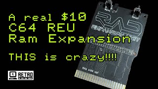 Budget Upgrade Magic: The $10 RAD Expansion Unit for C64 - Boost Your Retro RAM!