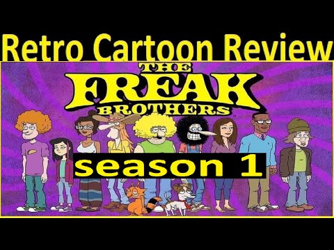 Retro Cartoon Review the freak brothers season 1