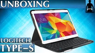 Logitech Type-S Bluetooth-Tastatur für Galaxy Tab S 10.5 | Unboxing [deutsch]